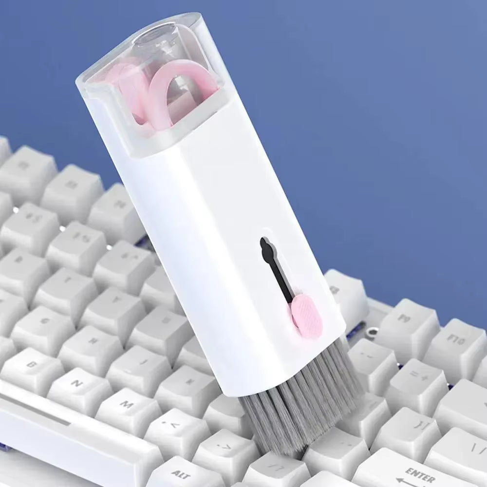 7 in 1 Keyboard Cleaning Kits for Airpods Cleaner Headset Cleaner Pen Laptop Screen Cleaning Bluetooth Earphones Cleaning Kit